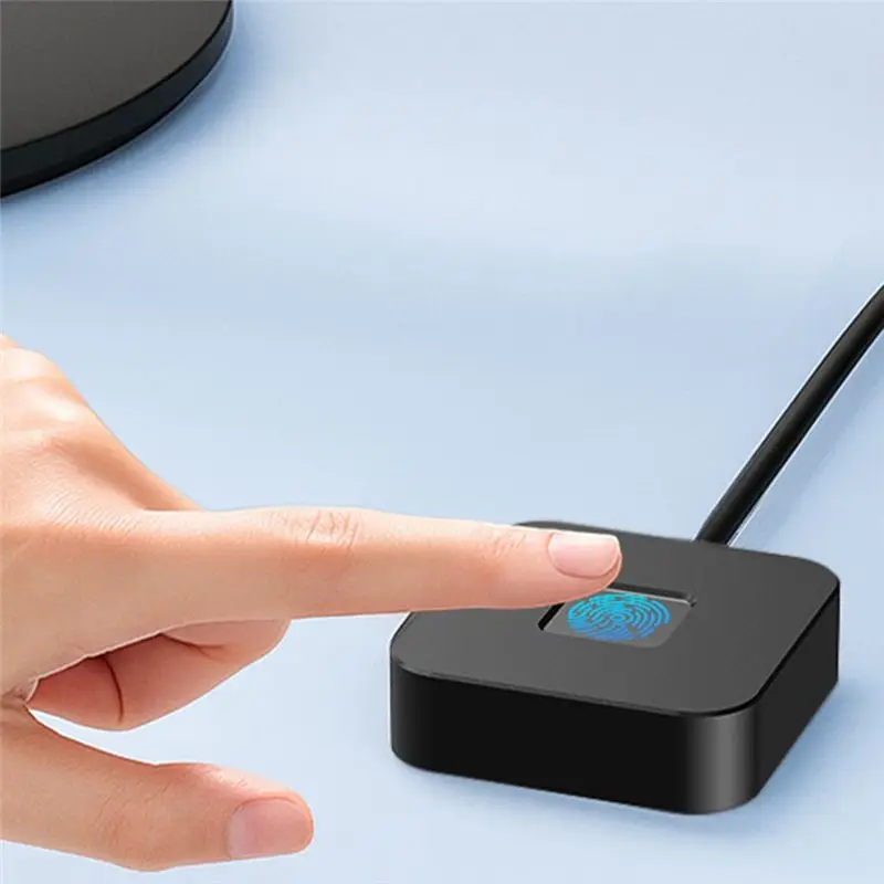 Biometric Fingerprint Reader USB Module Lock Screen Scanner Device Hello Fingerprint Loging System A-B51B
