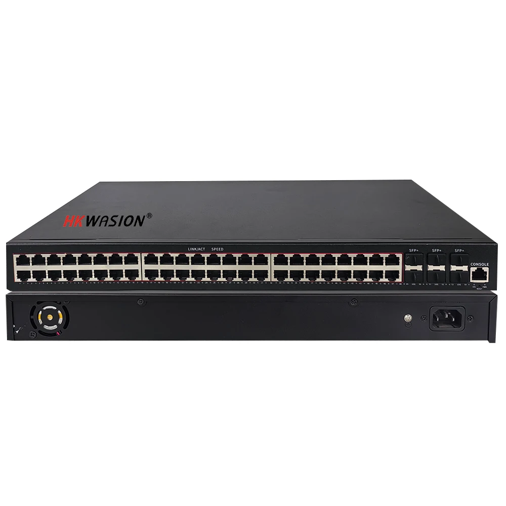 

Management of an 48-port Gigabit POE and 6 10-Gigabit SFP optical port Ethernet switch