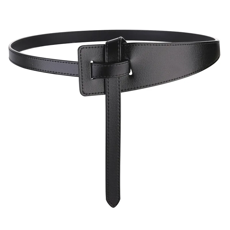 

Adjustable High Waist Belts for Women Designer Wide Corset Belt Blouse Jeans Dress Waistband Knot genuine leather belt