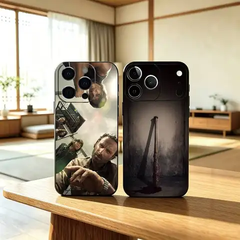 The Walking Dead Daryl Dixon Phone Case For iPhone 17, 16,15,14,13,12,11 Plus,Pro Max, Others Soft Black Cover