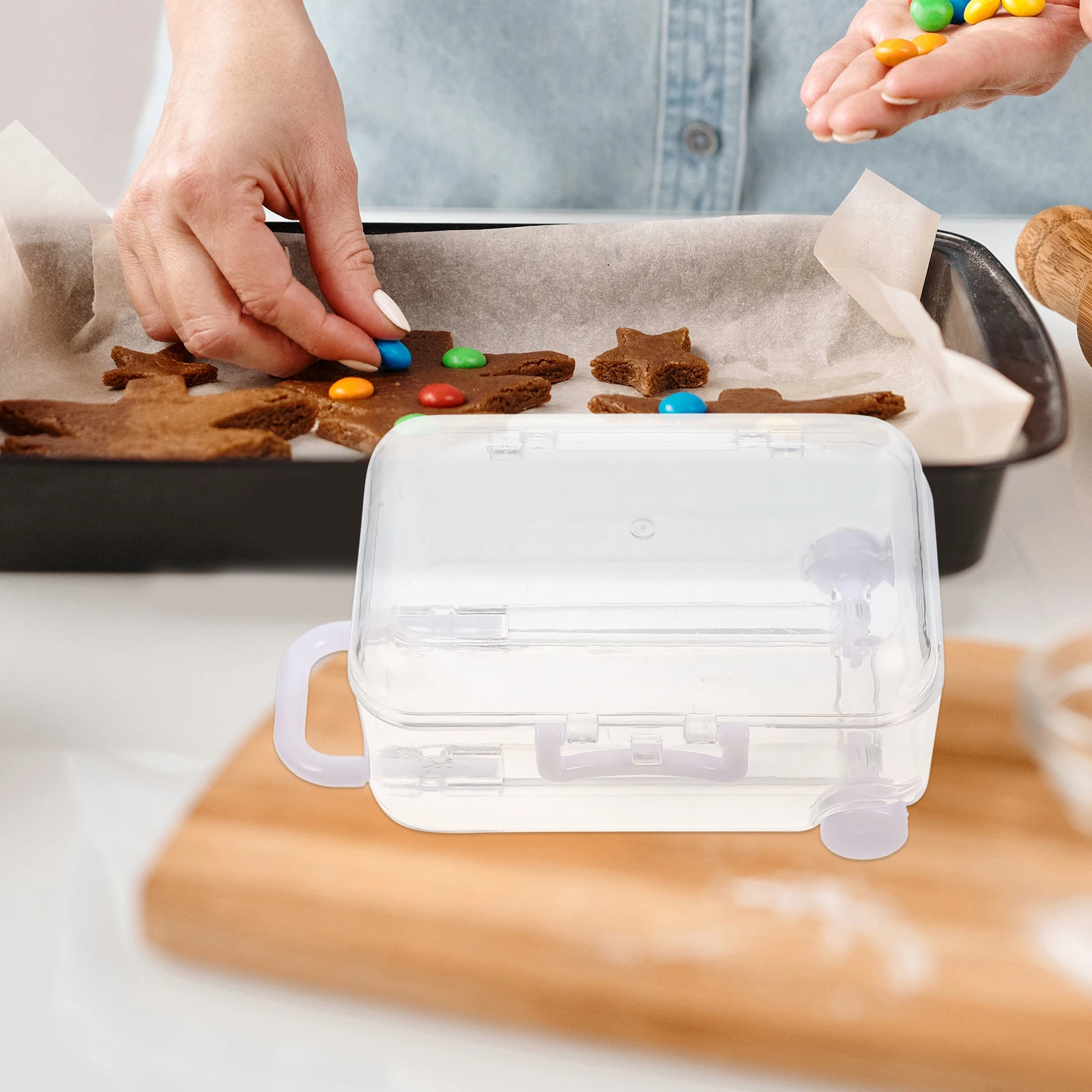 12pcs Mini Suitcase Candy Boxes Transparent White Small Size Gift Packing Dessert Pastry Wedding Favor Travel Themed Party - Image 4