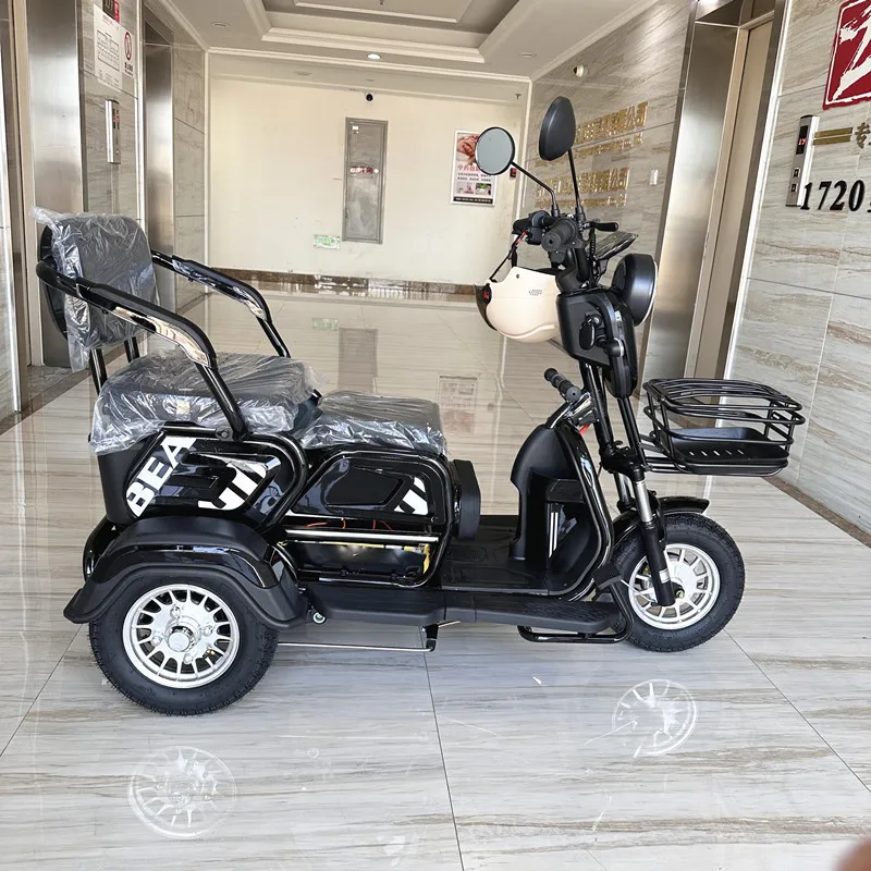 Electric Tricycle  60V Adults Battery Powered Electric Tricycles Three Wheel Tricycle