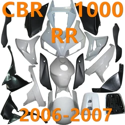 For Honda CBR1000RR CBR1000 RR 1000RR 2006 2007 ABS Unpainted Components Cowl Body Bodywork Fairing Injection Molding