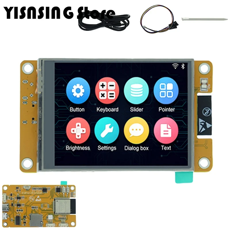 ESP32 Arduino LVGL WIFI & Bluetooth Development Board 2.8 