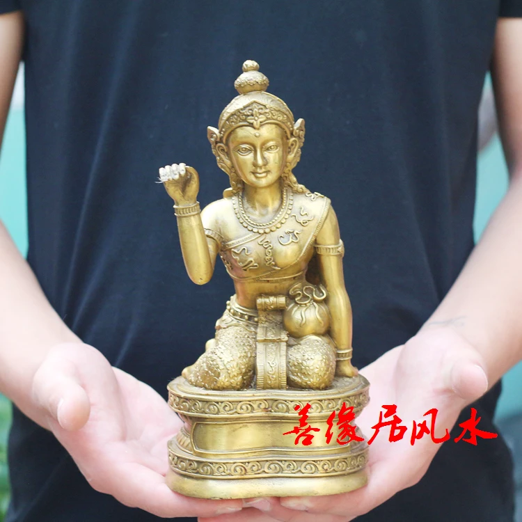 HOT SALE # Company SHOP Store home efficacious Mascot Protection-Thailand goddess of money Nang Kwak Buddha FENG SHUI statue