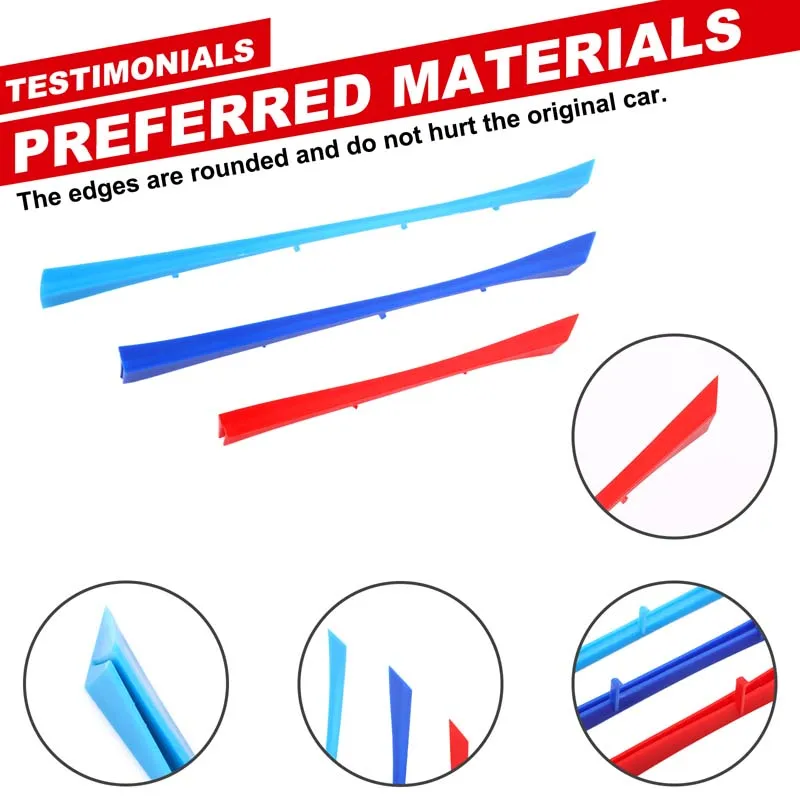 

3 шт. для BMW X2/U10 2024 + накладка на переднюю решетку автомобиля, трехцветная решетка, декоративные аксессуары, внешнее литье автомобиля