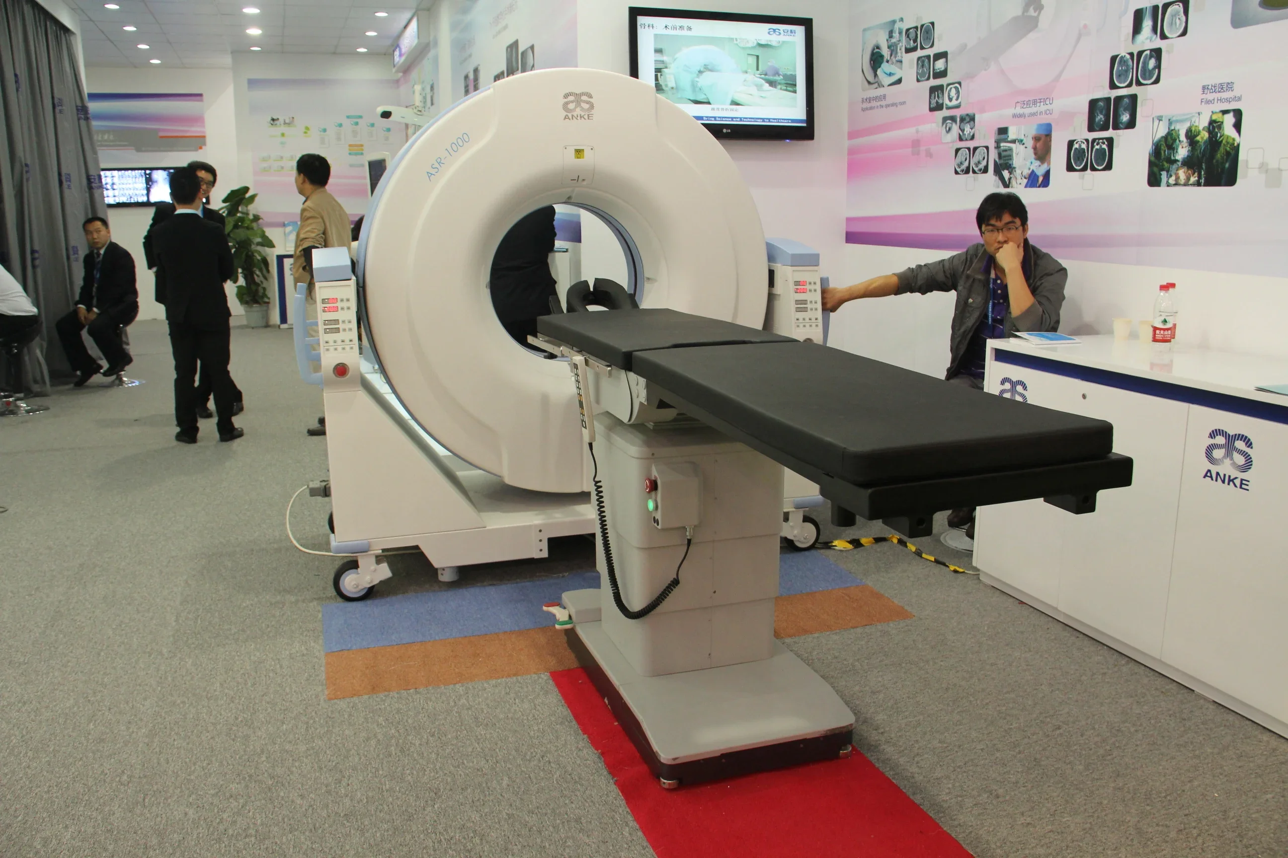 Kohlefaser-Bildgebung tisch Katheter isierung stabelle DC-2000 Röntgen-Operations bett