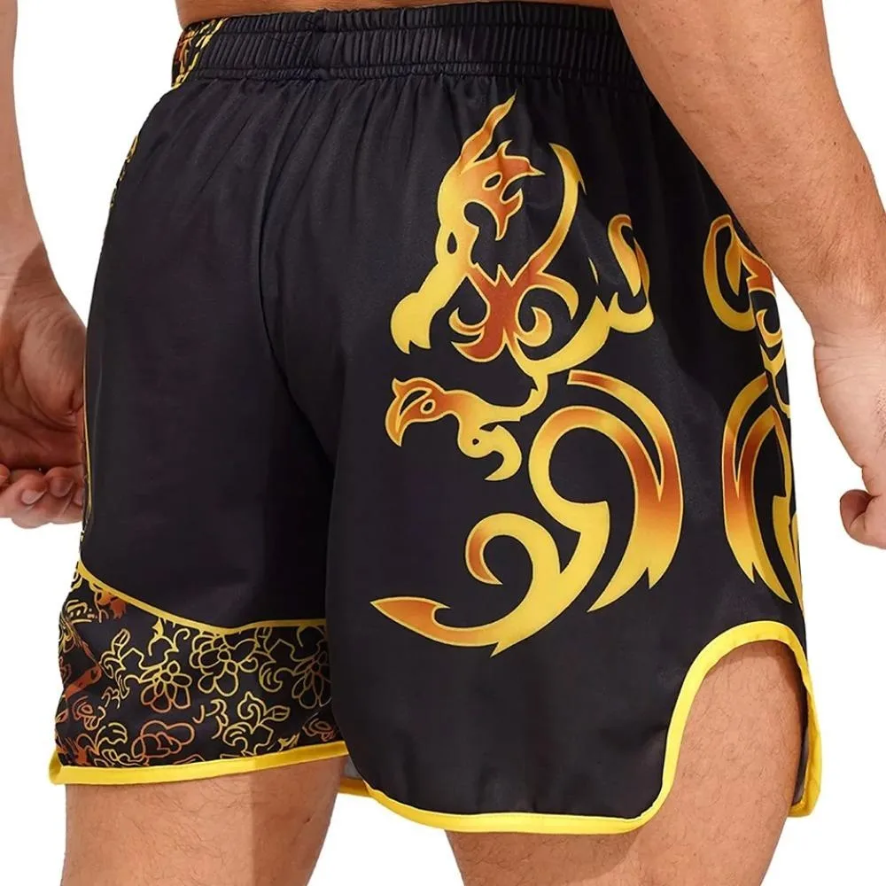 Men\'s Boxers of Muay Thai Shorts Sports MMA Fighting Training  Short Pants