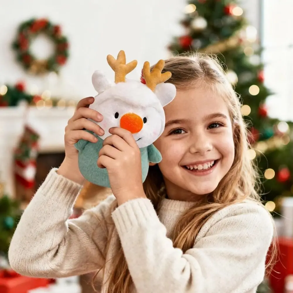 ของตกแต่งบ้าน ต้นคริสต์มาสแบบนุ่ม หมอนอิงคริสต์มาสลายการ์ตูนน่ารักสไตล์คาวาอี้ หมอนอิงคริสต์มาสสำหรับเทศกาลวันหยุด