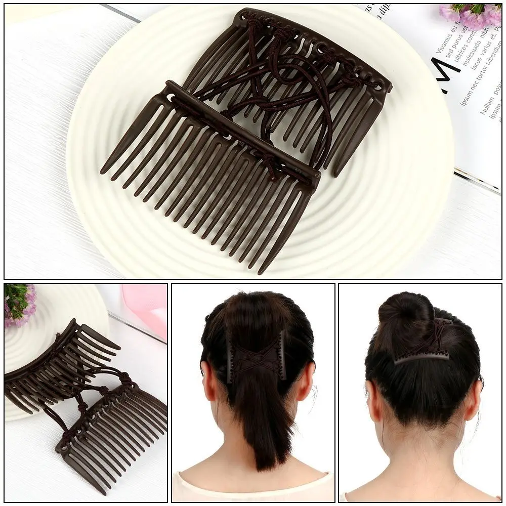 Magic Changeable Hair pin with Elastic Hair Rope, Creative Comb Hair Accessories for Women