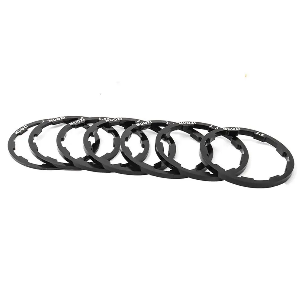 ตัวเว้นระยะล้อตุนกำลังด้านหน้าฮับด้านหลัง MTB ตัวยึดด้านล่างของล้อตุนกำลังวงแหวนรองสำหรับจักรยานวงล้อตุนกำลัง