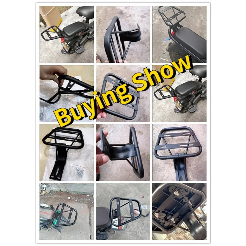 Motorcycle electric vehicle trunk modification bracket universal electric bicycle frame trunk tailstock