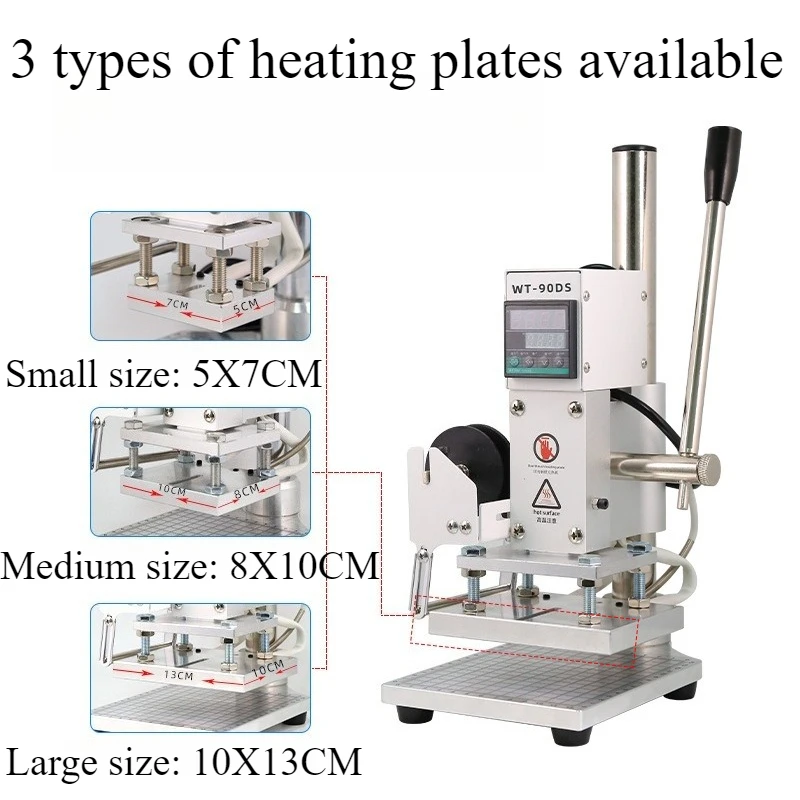 소형 자수 로고 라미네이팅 기계 인쇄 기계 가죽 종이 프레스 기계 마킹 골드 스탬핑 기계