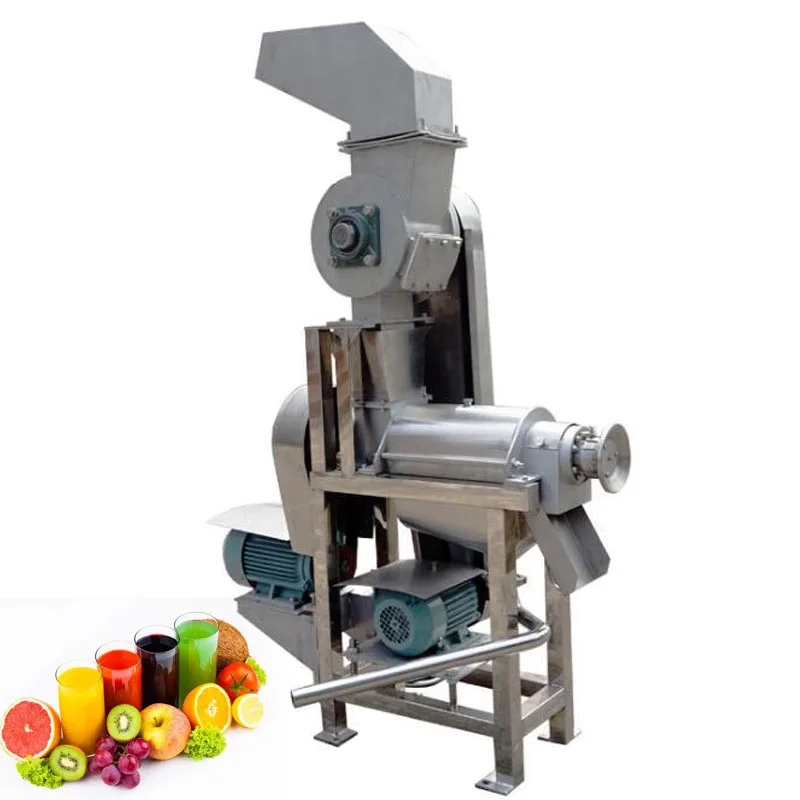 Industrial Squeezing apple Pineapple Juicer Machine 304 Spiral Juice Extractor Making Machine