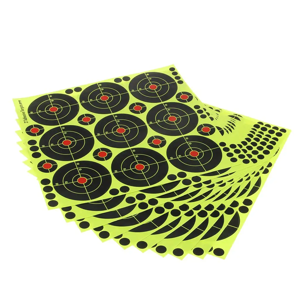 90pcs Shooting Target Self Adhesive s Hunting Archery Arrow Range