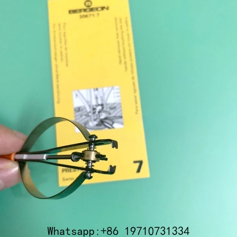 Imported from Switzerland, Borg BERGEON 30671-7 needle pliers, suitable for zone dial 7750 movement