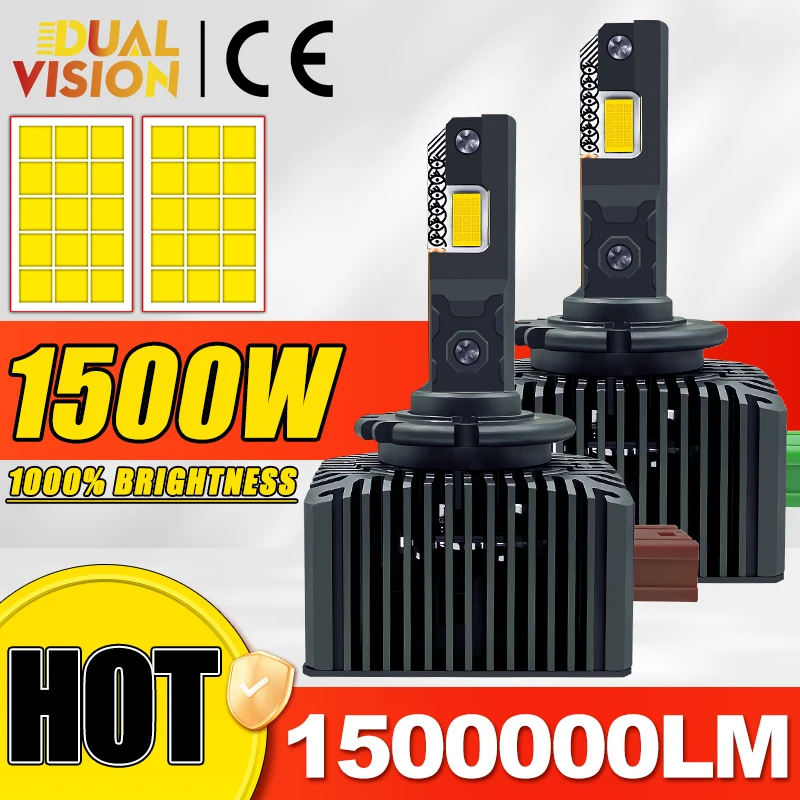 

D Series D1S LED Headlights D3S Canbus Bulbs CSP D5S D8S Led Super Bright D1R D3R 1:1 Auto Xenon Plug And Play Car Bulbs Led 12V