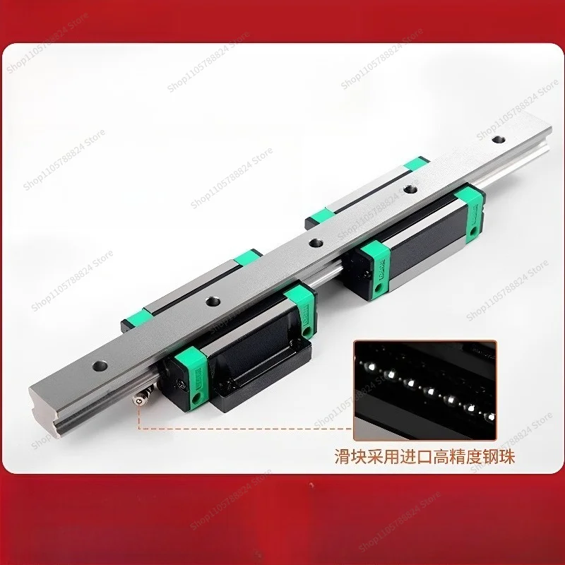 For Upper Silver Interchangeable Linear Guide Slide 15 20 25 30 35 45HGH/HGW Line Rail Slide Square Rail