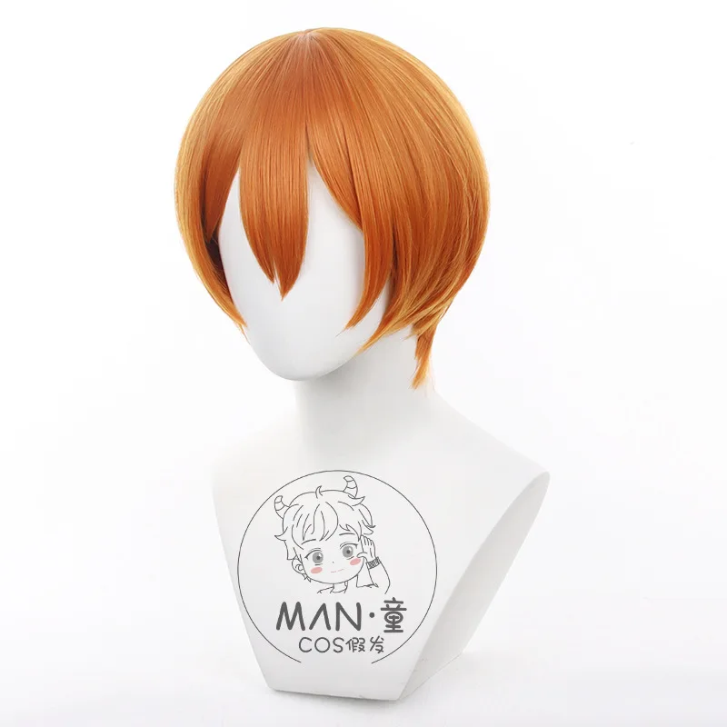 Love Live! Rin Hoshizora Cosplay Wig Short Hair Simulated Scalp Easy Styling Halloween Gift