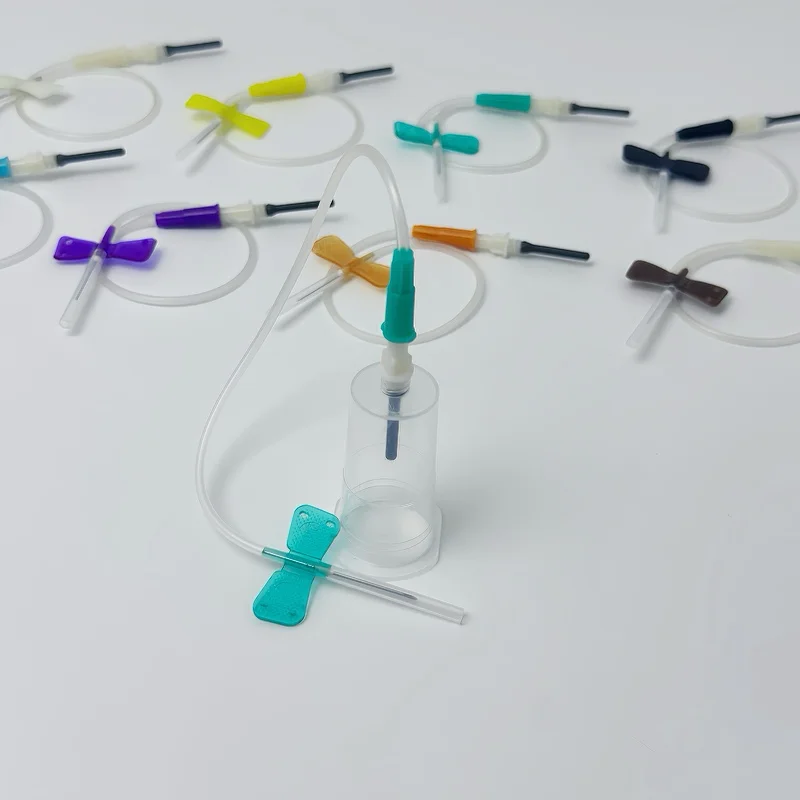 Disposable Multi-Purpose Pet Blood Collection Needle Compatible with Screw Mouth & Straight Mouth Connector Infusion Sets