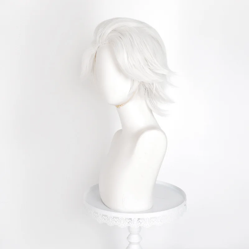 Anime TO BE HERO X SCHÖN Cosplay Perücke Männer Silber Weiß Haar Hitzebeständige Synthetische Perücken Halloween Karneval Prop