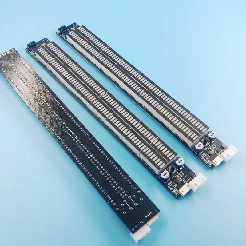 متعدد الوضع 64 LED ستيريو الموسيقى الطيف ضوء مؤشر مستوى الصوت مكبر للصوت VU متر لمشغل السيارة مصابيح الغلاف الجوي الخفيفة