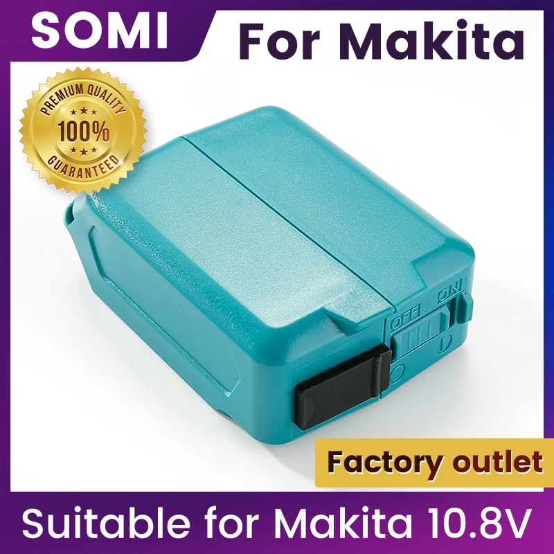 Makita USB power adapter for 10.8V sliding battery ADP08