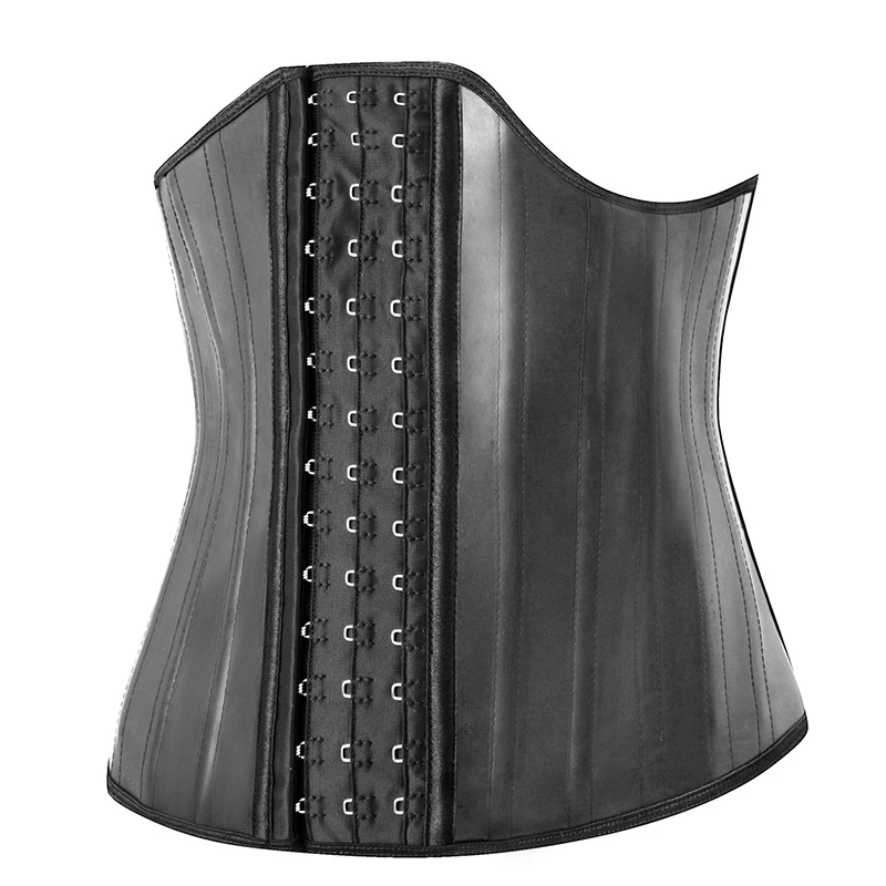 25 Steel Holding Bone Natural Latex Waist Cincher Corset Trimmer Belt Adjustable Shapewear Belly Control Bust Holder Body Shaper