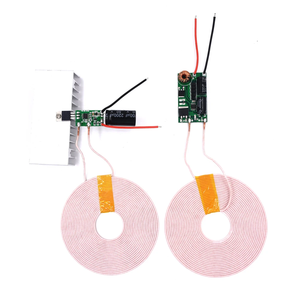 Imagem -03 - Módulo de Alimentação sem Fio dc de Alta Potência 100w 24v 4a Carregador Remoto Bobina Indução Receber Módulo Transmissor