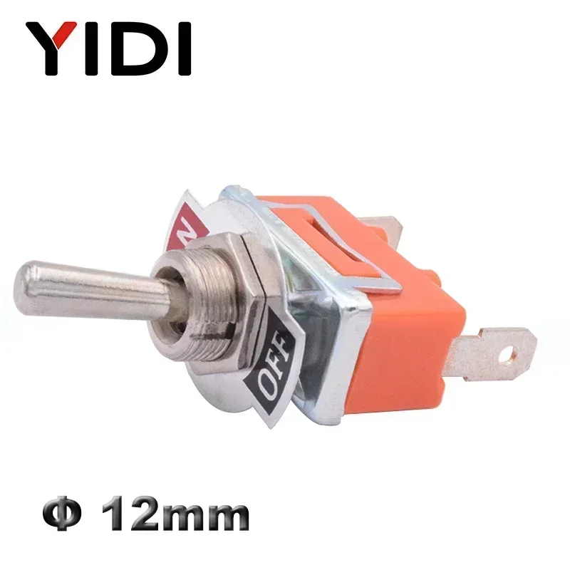 5pc 15A 250V Toggle Switch E-TEN 1322 1021 1122 1221 1321 3pin on-off SPST SPDT Switch 6pin on-off-on on-on DPDT Waterproof Cap