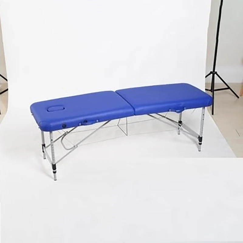 Cama de masaje de mano de belleza, mesa de masaje para el hogar, tatuaje minimalista, ahorro de espacio, Lettino Per Massaggi, muebles de salón