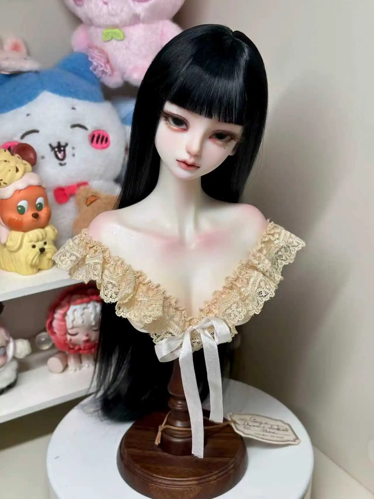 Witdiy handmade mohair wigs/retaining the hair cuticles/soft like real hair/suitable for reborn dolls/DIY BJD/Blyth doll wig