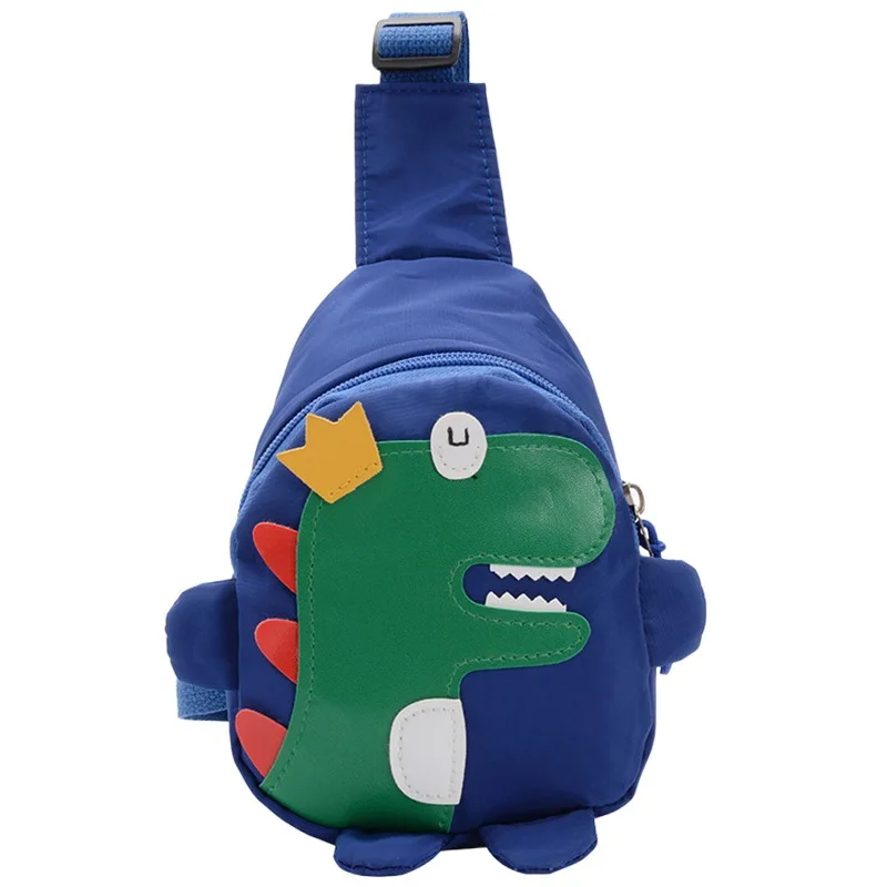 

Children's Cute Cartoon Dinosaur Print Crossbody Chest Bag Boys Girls Preschool Coin Casual School Bag Birthday Gift