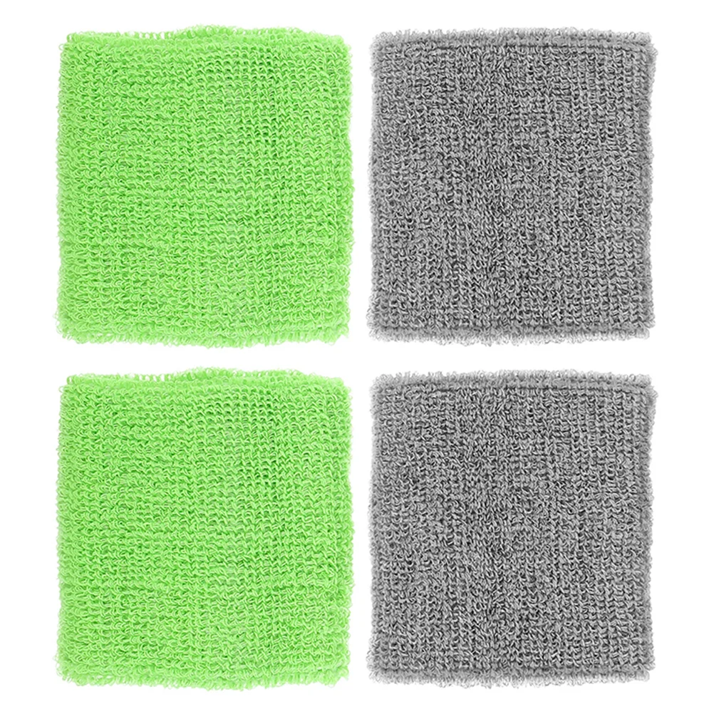 

4 Pcs Sweat-absorbent Wristband Bands Straps Basketball Wristbands Elastic Sweatbands Sports Fitness