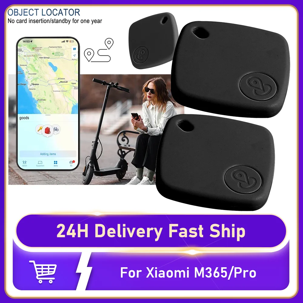 Mini localizador GPS inteligente portátil para patinete Xiaomi M365/Pro/3/4/Pro2/4lite, alarma antirrobo, Protector de seguridad, piezas de accesorios