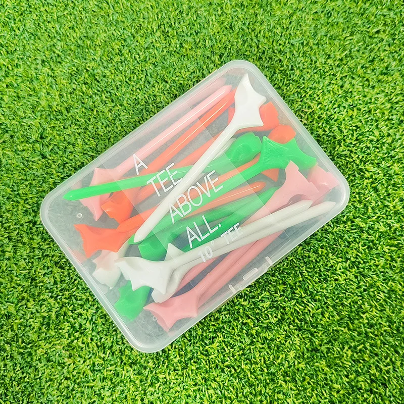 

10-градусные тройники с наклоном для гольфа, пластиковые тройники, аксессуары для гольфа