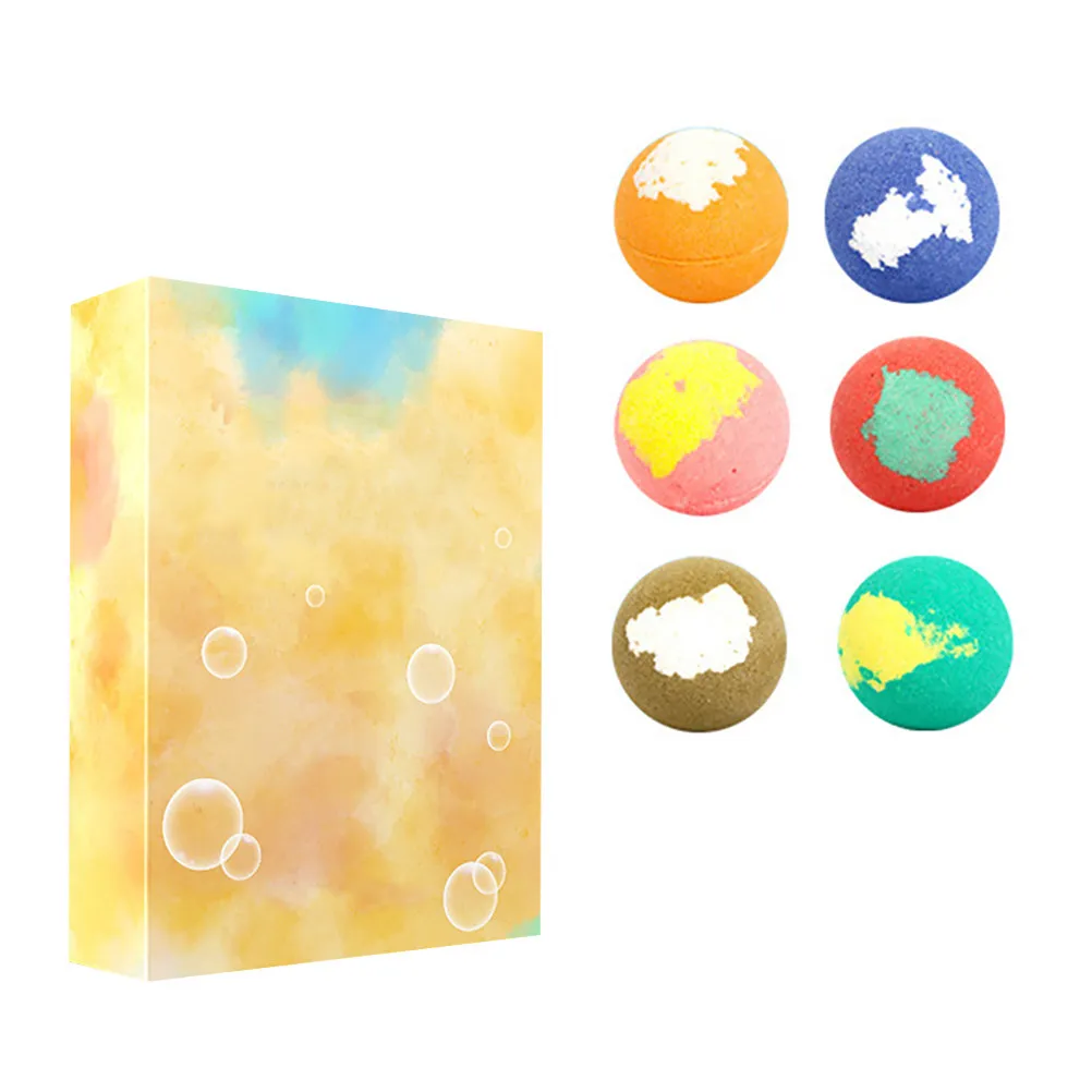 

1Set Foot Bath Balls Natural Exfoliating Softening Bath Salt Balls for Shower Soothing Skin Relaxation Bathroom Supplies