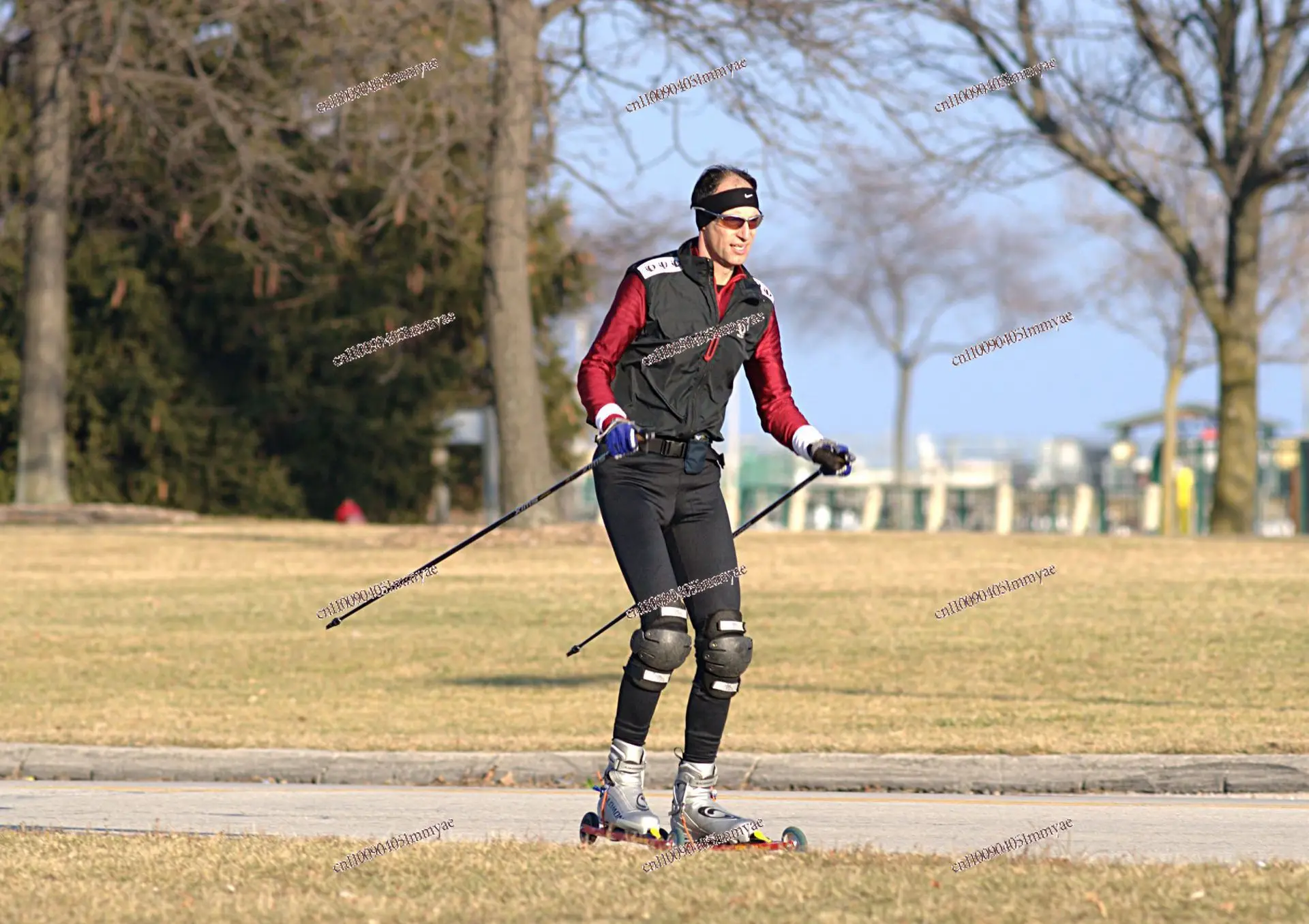 Roller Dryland Cross Country Snowboard Roller Shoes Land Ski Kit Into Campus Events