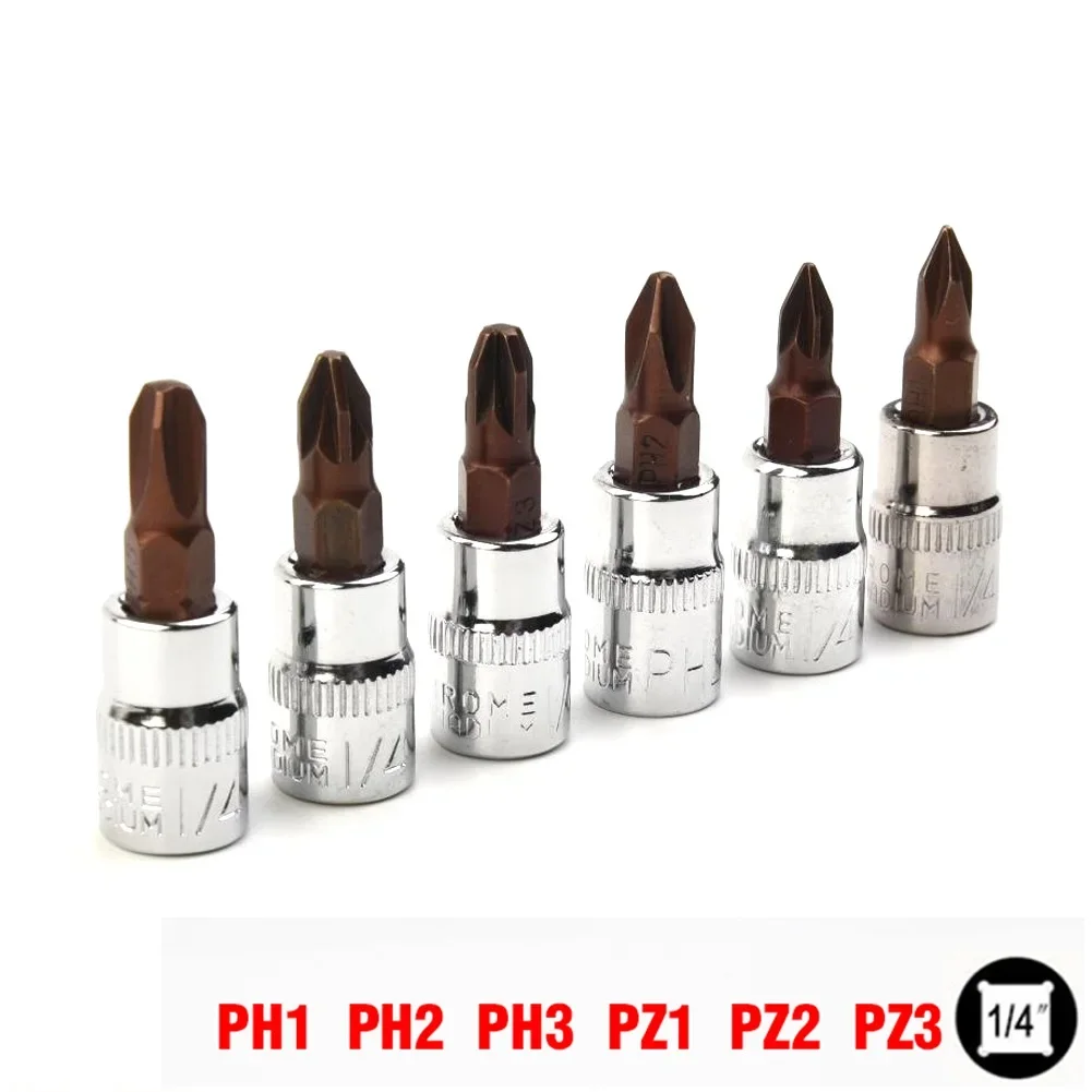 Imagem -03 - Polegada Unidade Hex Soquete Bit Conjunto mm mm mm mm mm mm Chave de Fenda Bits Ferramentas Manuais h3 h4 h5 h6 h7 h8 Pcs 1