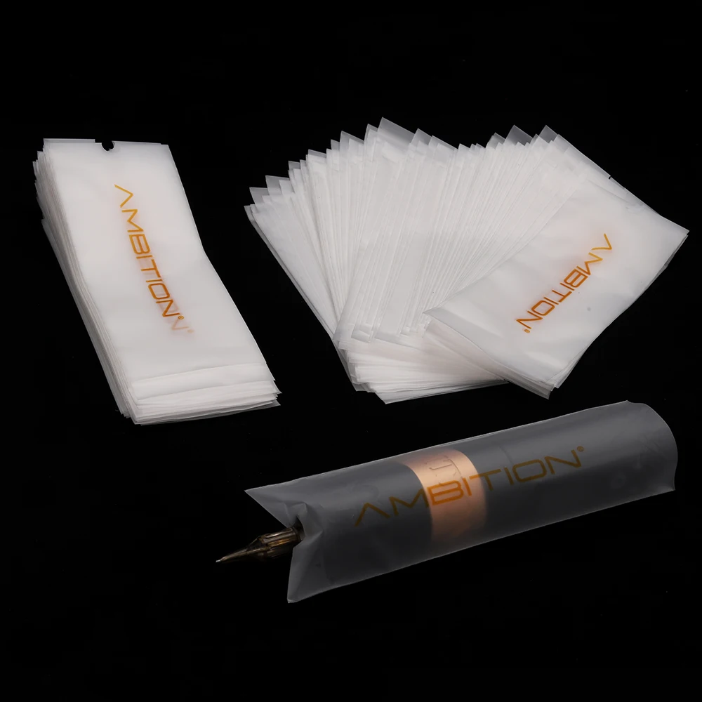 Pen-Type Pencil Machine Anti-Fouling Protective Cover Disposable Tattoo Pen Hygiene Aid Dustproof Bag Clean Bag