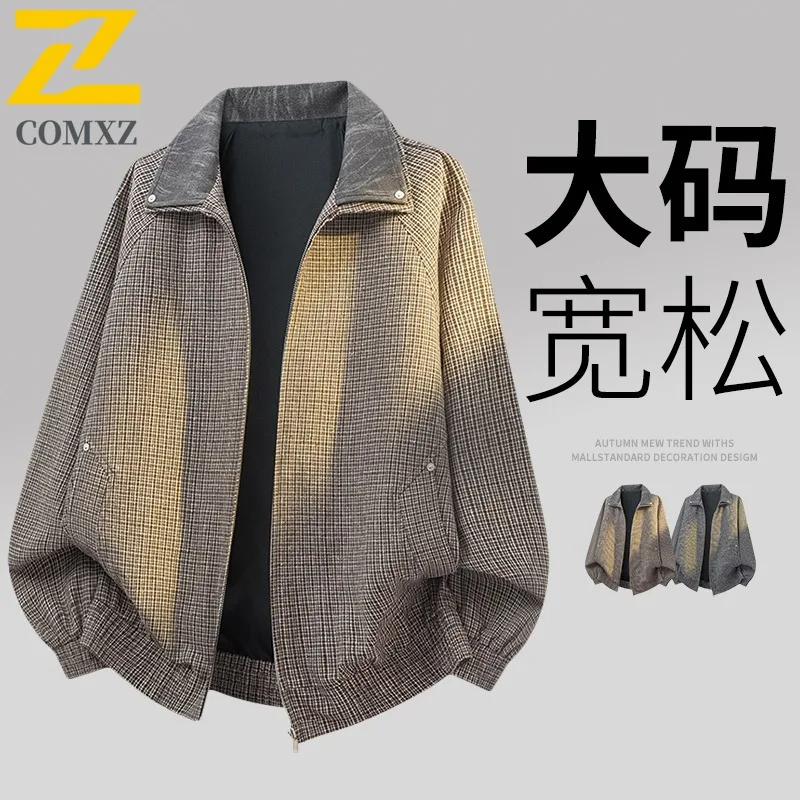 

COMXZ 2025 Autumn Winter New M 8XL Youth New Trend Fashion Handsome Casual Item Plus Size Mens Jacket Price 169