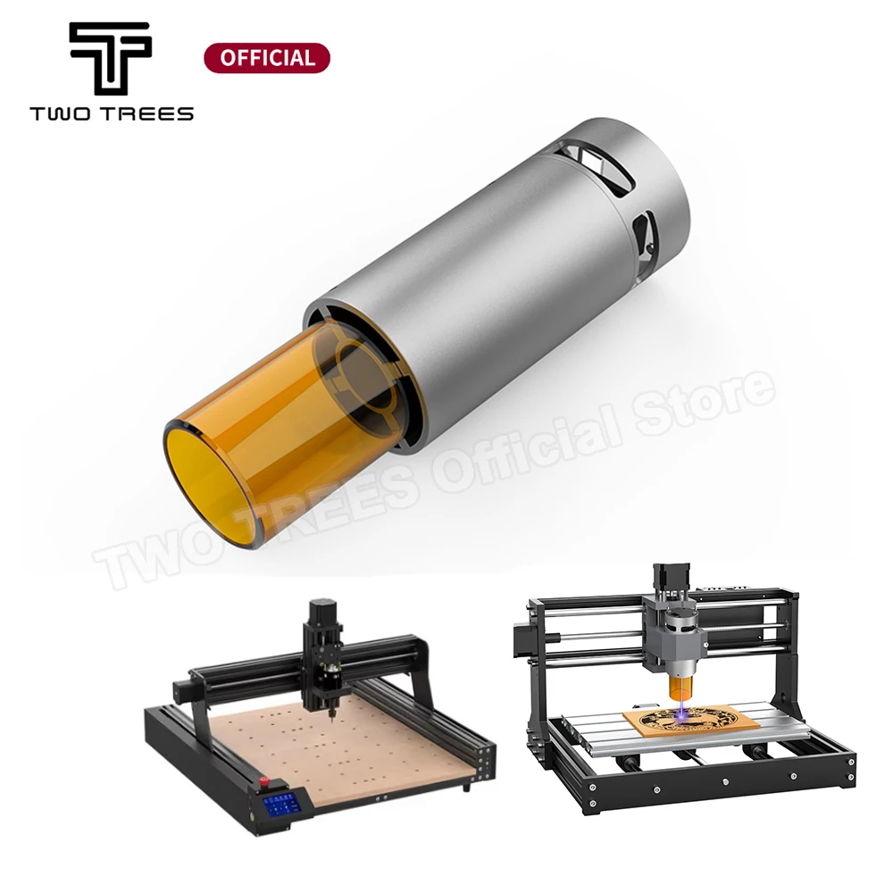 Twotrees 40W Laser Module CNC Router GRBL Control 450nm Blue Fixed Focus Laser Head for CNC 3018 PRO Laser Engraver 3018 Max