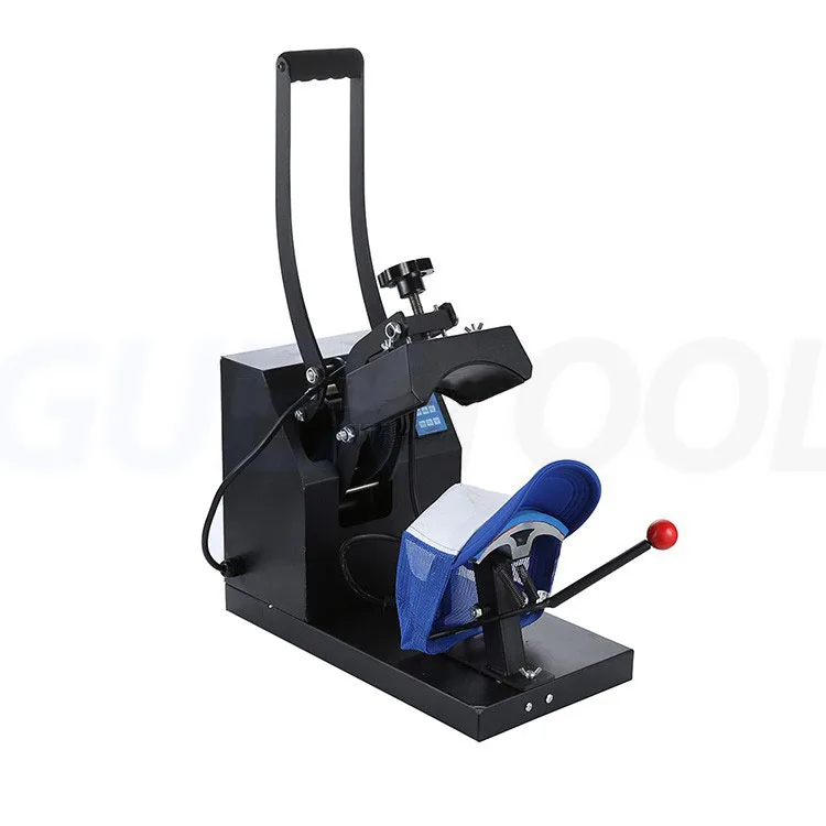 Hat Hot Press Machine Hat Hot Stamping Machine LCD Digital Hot Press Machine Timed And Temperature Controlled Hot Stamping Machi