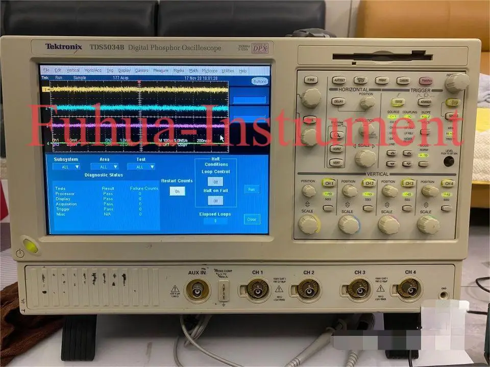 Tektronix TDS5034B Digital Phosphor Oscilloscope 350MHz  5GS/S