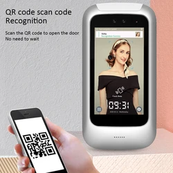 Linux WIFI AI Biometric Face QR Code RFID Card Recognition Mobile APP Time Attendance And Access Control Cloud System