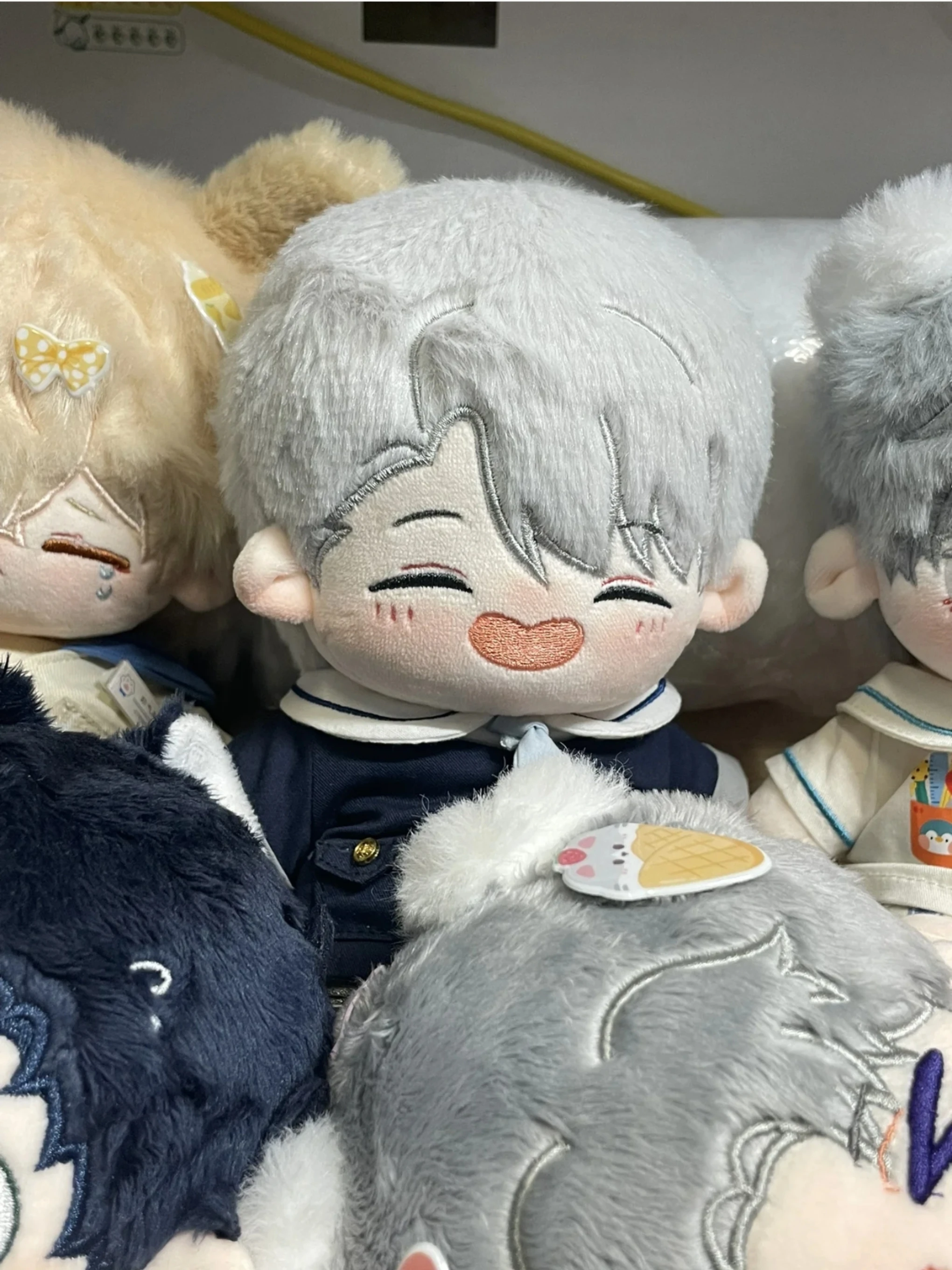 20cm Anime YURI!!! on ICE Victor Nikiforov Anime Figures Plush Doll Stuffed Cotton Body Cosplay Peluche Kawaii Gifts for Girls