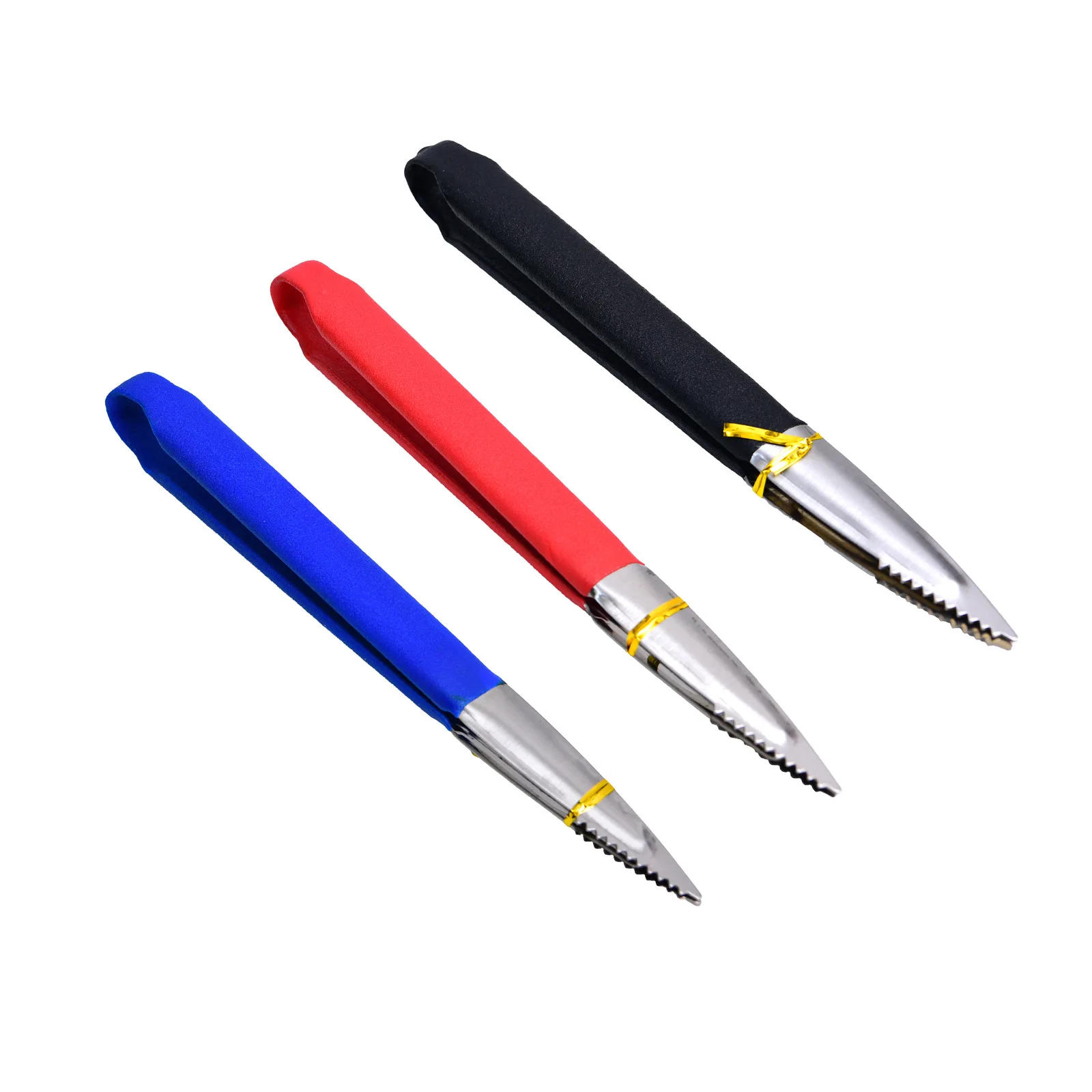DEJAYA Metal Hookah Tongs 21CM Shisha Pipe Narguile Pipa Charcoal Tweezers Smoking Accessories