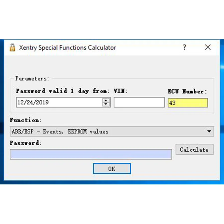 2023 DAS Xentry Special Function Calculator FDOK Vedoc Calculator Keygen for MB Star C3 C4 C5 C6 + Nitro