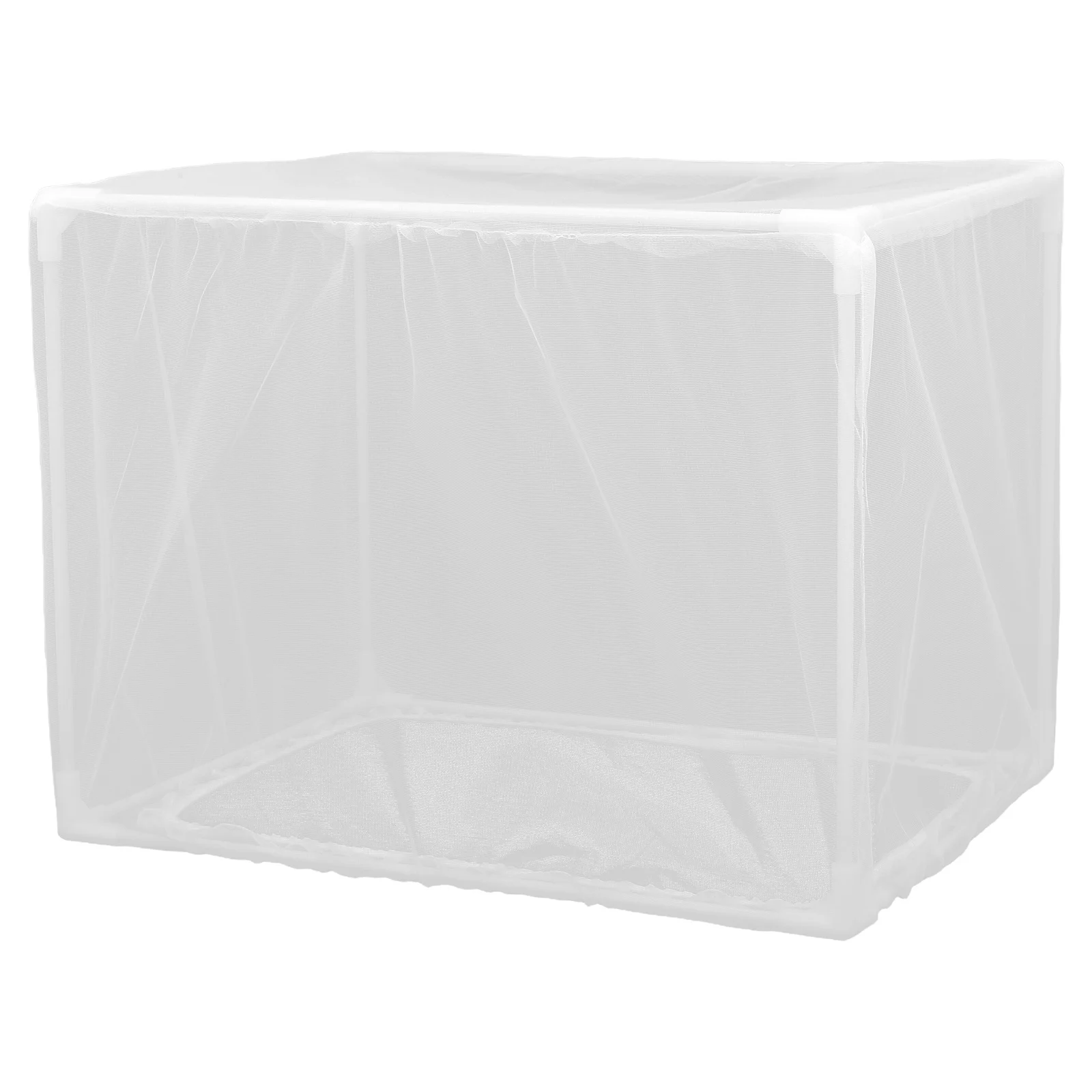 

Birdcage Cover Breathable Mesh Gauze Protector Splashproof Prevent Food Dust Scattering Suitable Various Bird Cage Environments