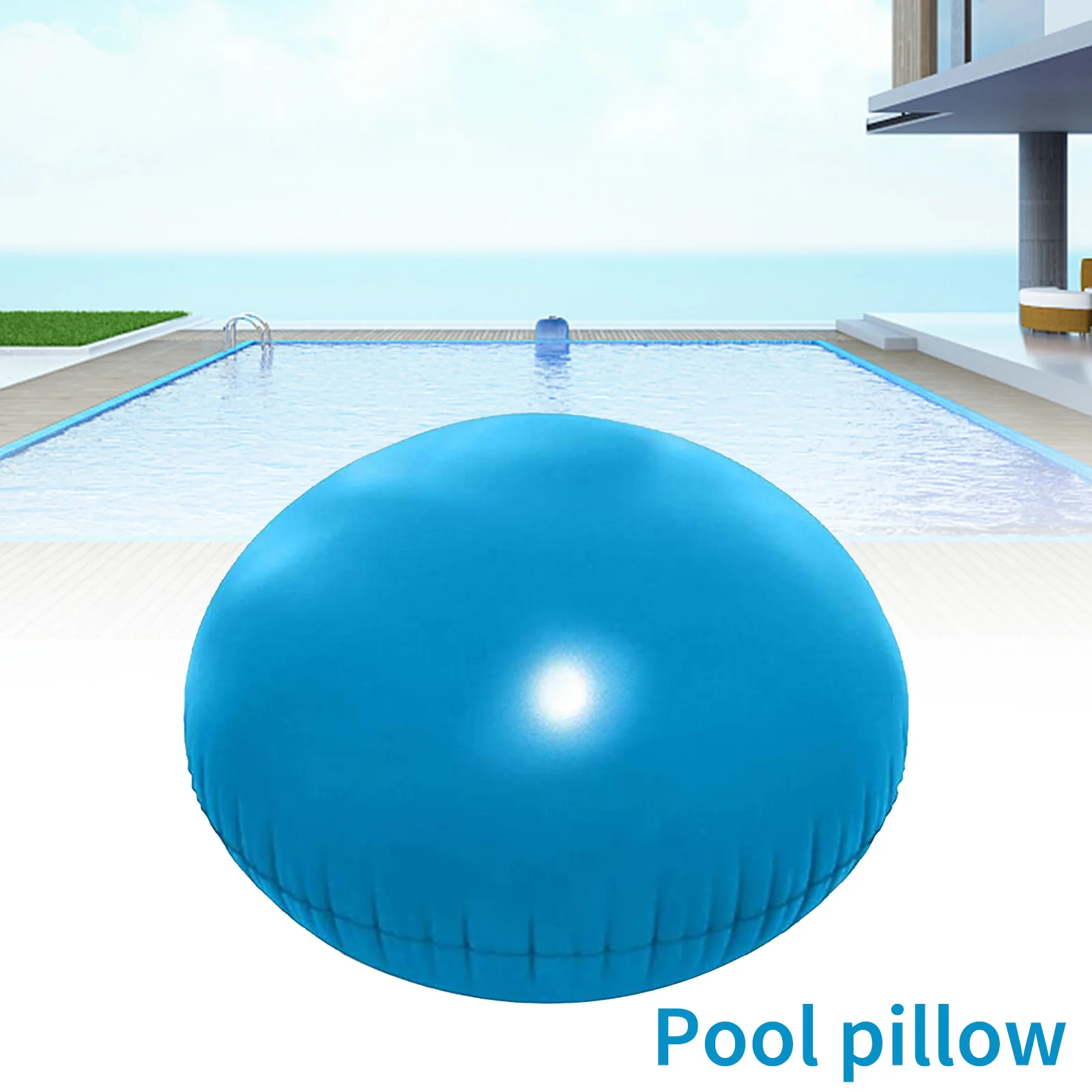 หมอนสระว่ายน้ําฤดูหนาว ผ้าคลุมสระว่ายน้ํา หมอนลม Winterizing Pool Cover หมอนสําหรับผ้าคลุมสระว่ายน้ําเหนือพื้นดิน
